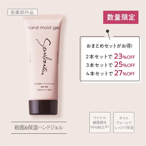 薬用殺菌ハンドモイストジェル