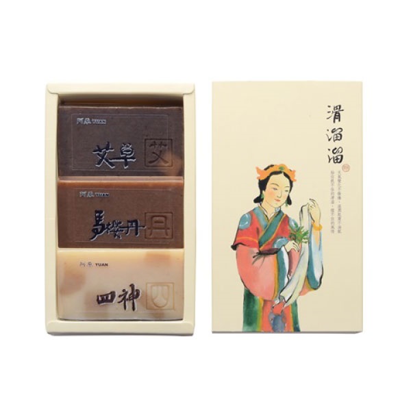 阿原（YUAN）　ソープ3点セット（ヨモギ・ランタナ・シジン）