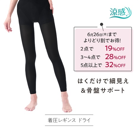 ３ｍｅ（スリーミー）着圧レギンス　ドライ