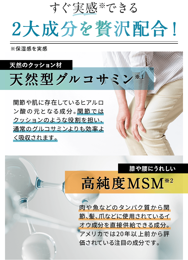 公式]ボディケア MSM晴々快足ジェルクリーム