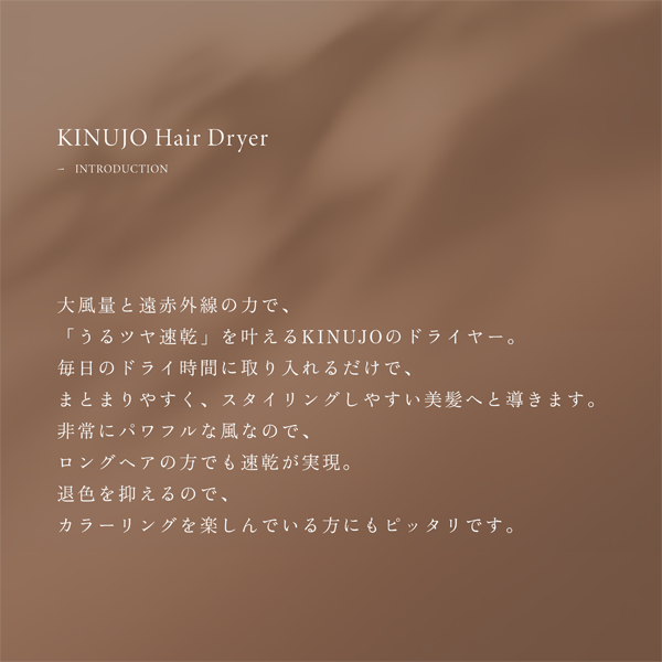 KINUJO Hair Dryer