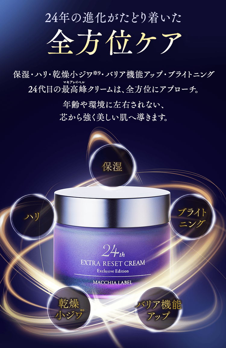 公式]クリーム エクストラリセットクリーム24