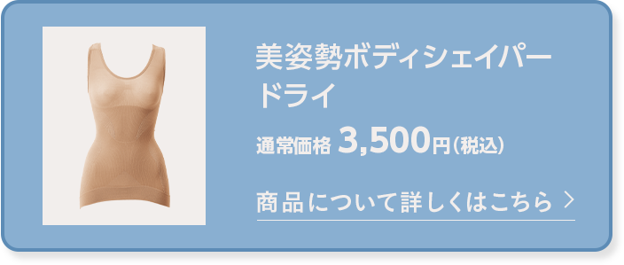 美姿勢ボディシェイパー ドライ 商品について詳しくはこちら